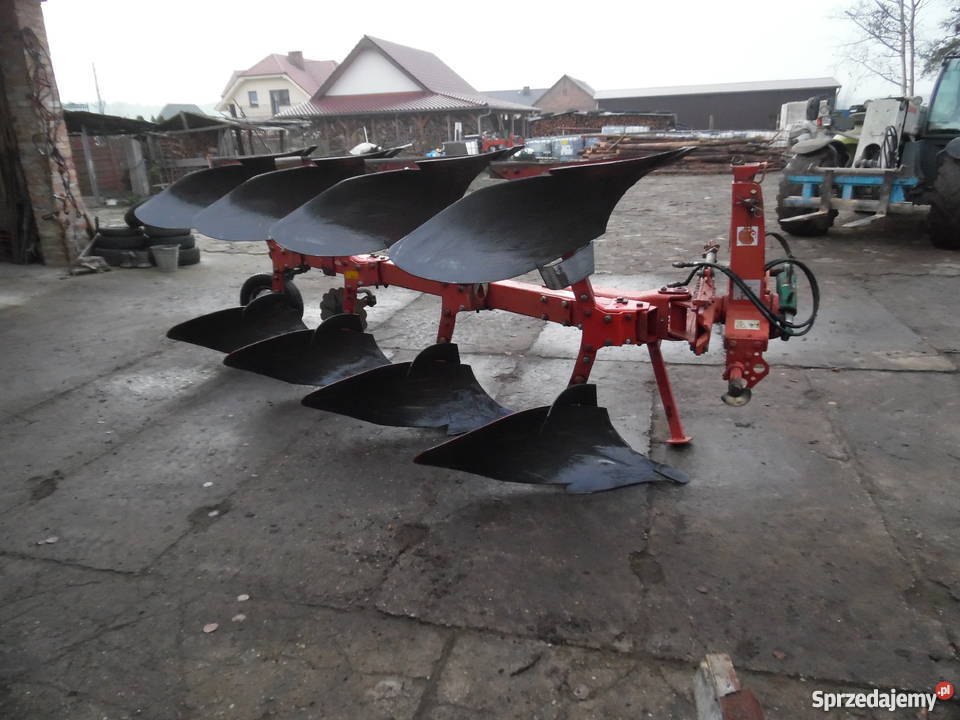 Pług 4 skibowy KVERNELAND VD 100 nieuszkodzony