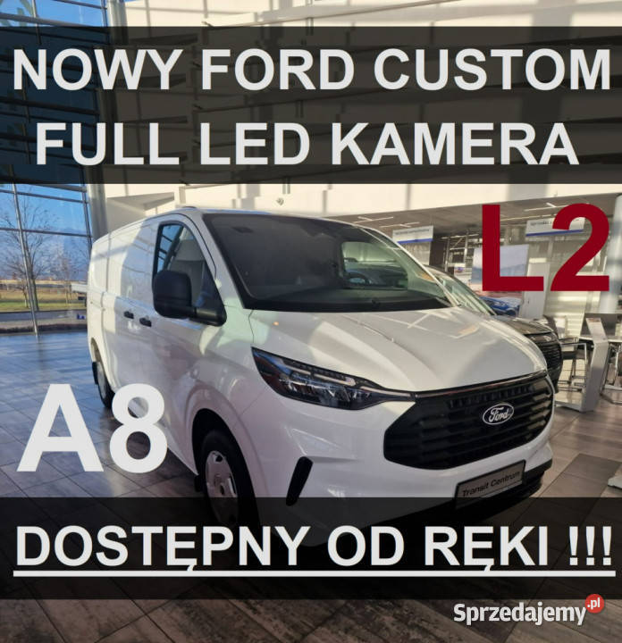 Ford Transit Custom L2 Nowy Ford Custom Automat Szczecinek