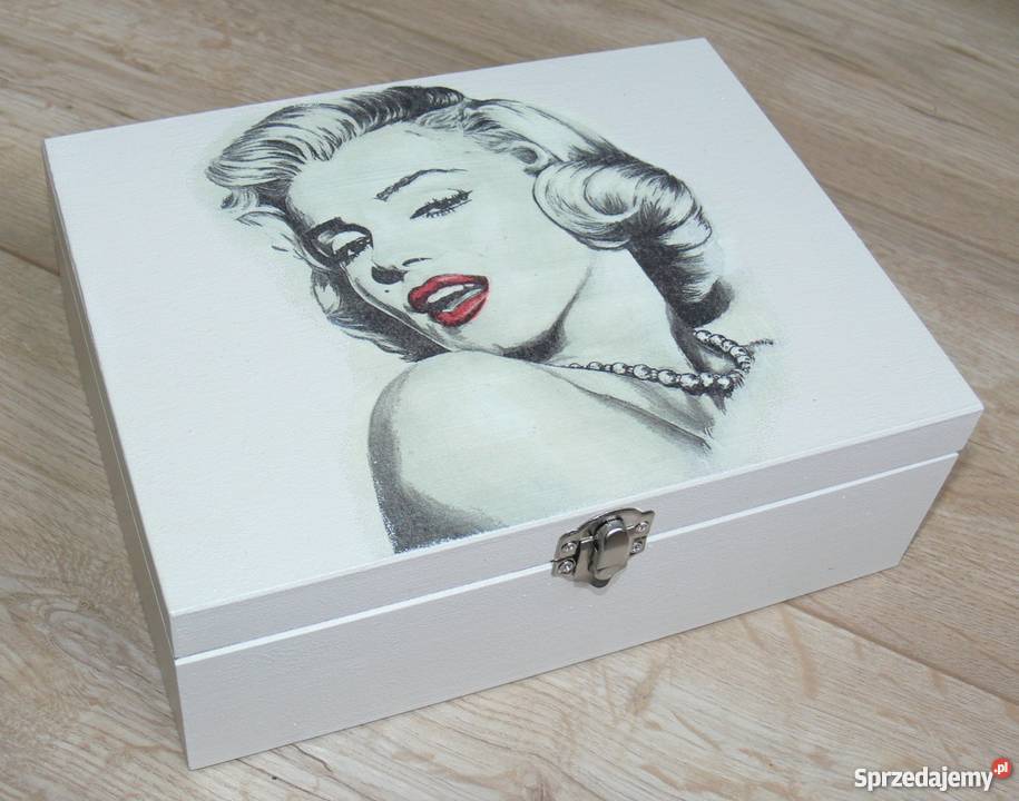 Pojemnikszkatułka XXL na kosmetyki biżuterię Warszawa