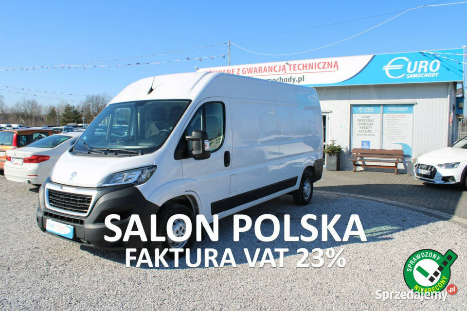 Peugeot Boxer L3H2 VAT1 Gwarancja Salon vat1 zarejestrowany w Polsce Warszawa