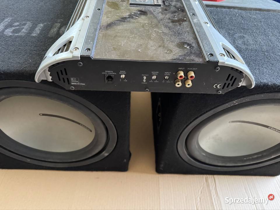 JBL Clarion subwoofer i wzmacniacz Poznań