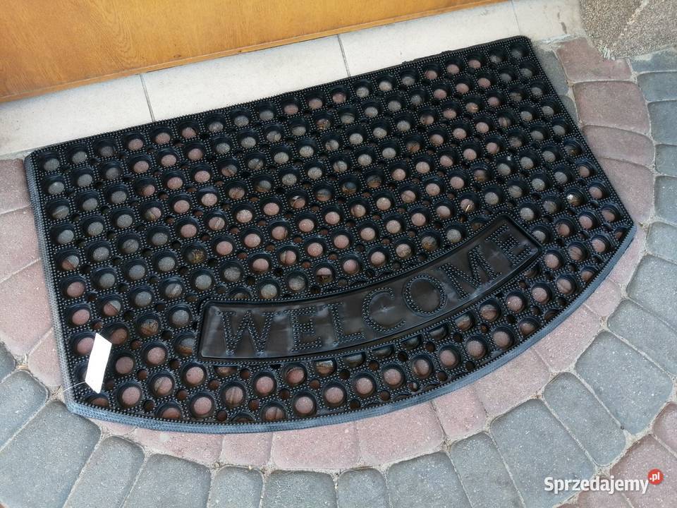 Wycieraczka gumowa ażurowa WELCOME WITAMY