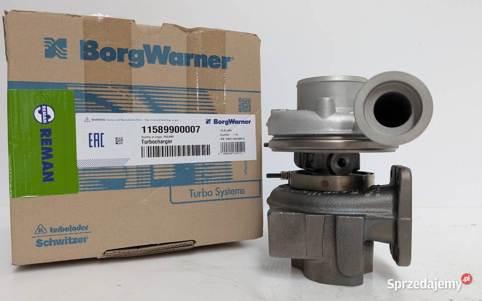 Turbosprężarka BorgWarner KKK Oryginal mazowieckie Siedlce