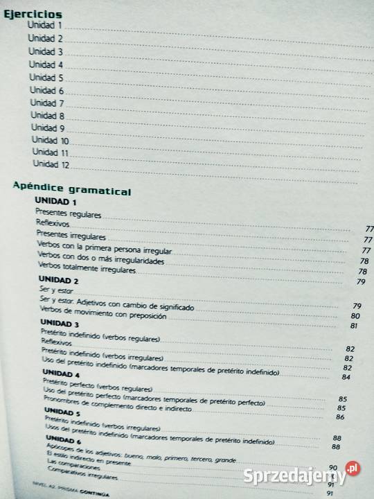 Prisma ćwiczenia outlet hiszpański antykwariat mazowieckie Warszawa