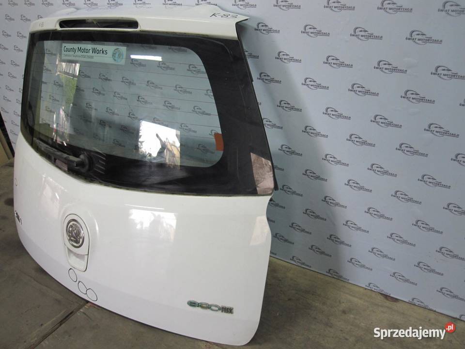 OPEL AGILA B 09r klapa tył osobowe