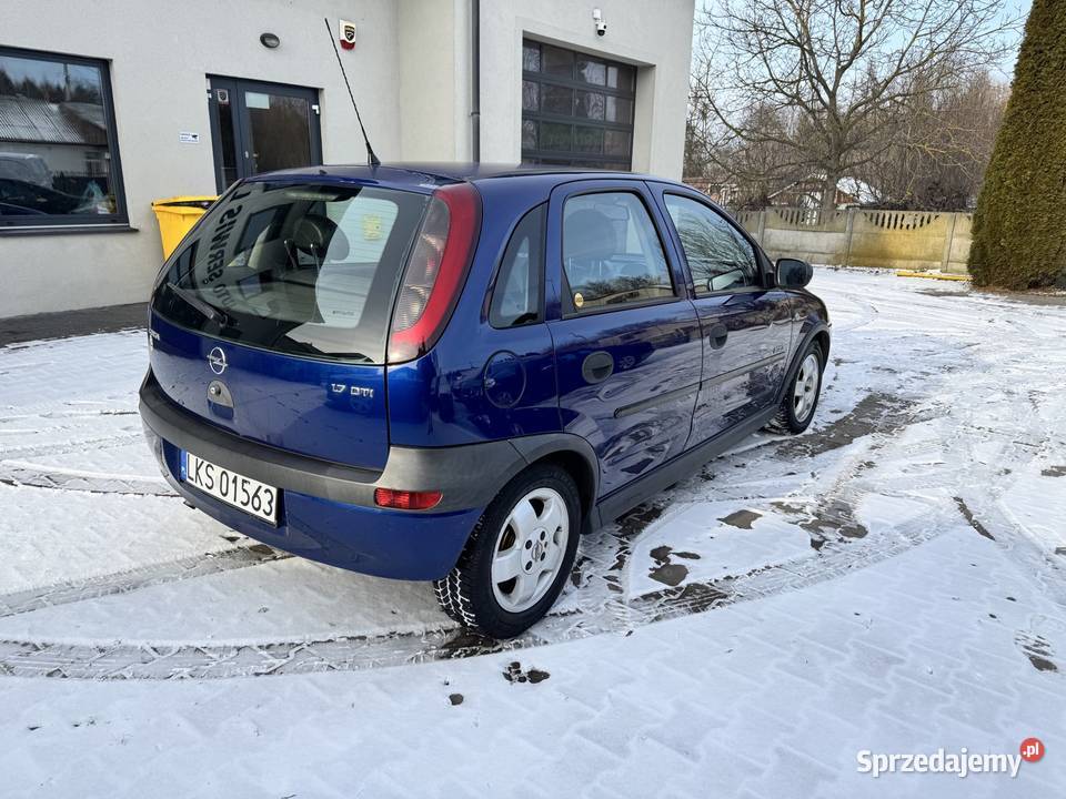 Opel Corsa C 17 cdti doinwestowany klimatyzacja manualna Corsa