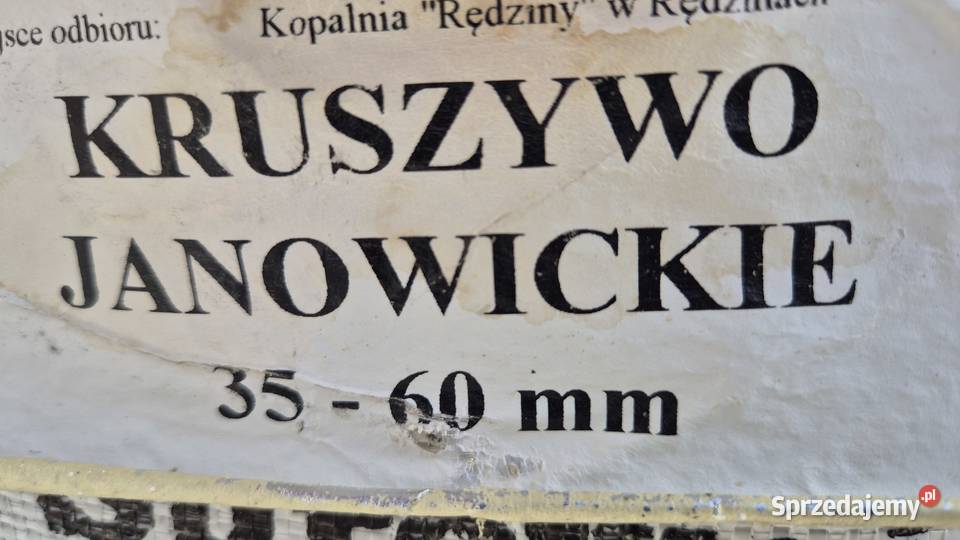 Kruszywo janowickie