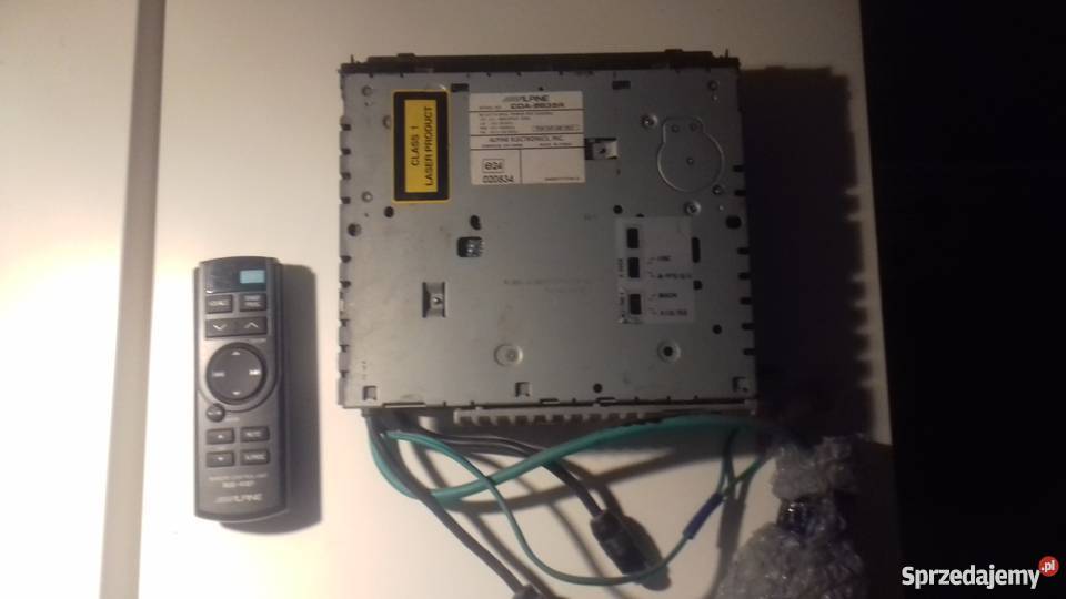 Alpine CDA9835R Pilot sprzedam