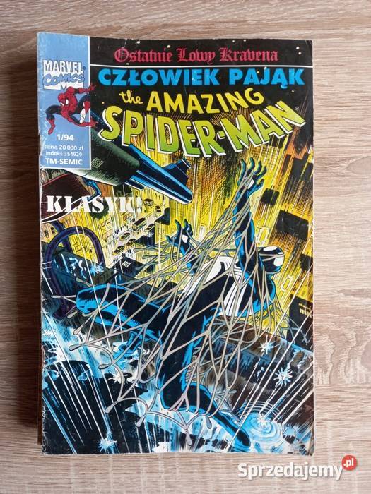 Kolekcjonerskie komiksy z lat 90tych SpiderMan Koszalin