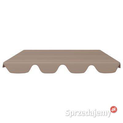 vidaXL Zadaszenie do huśtawki ogrodowej taupe Warszawa