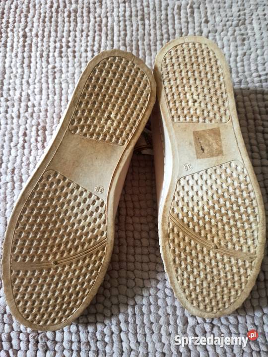 tenisówki ze wstążką tkanina Częstochowa