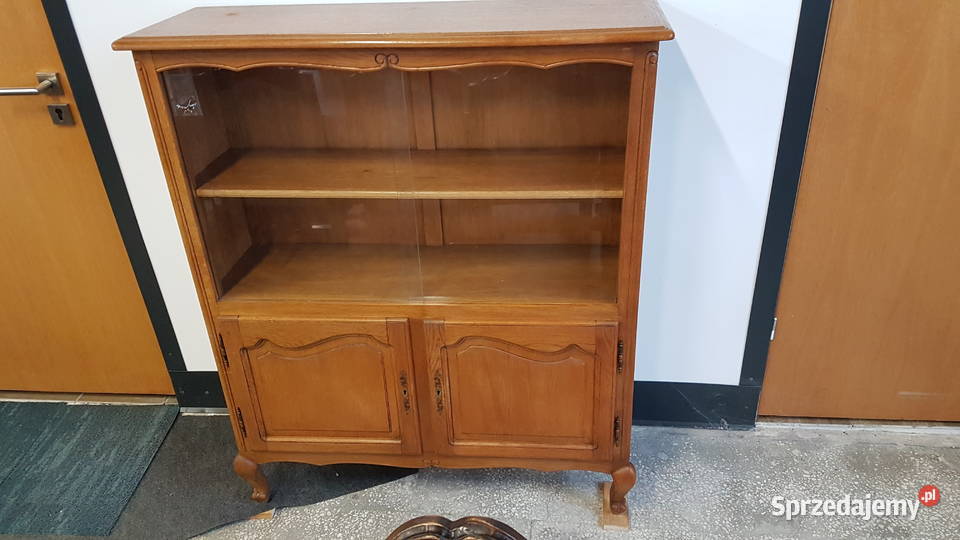 Regał dębowy ludwikowski biblioteczka sprzedam