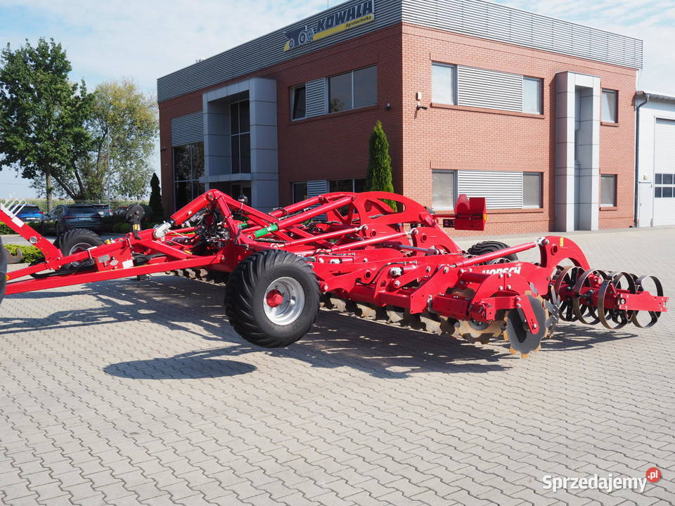 Horsch Joker 8 RT Brona talerzowa agregat Rolnictwo wielkopolskie Stęszew
