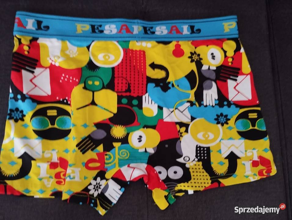 bokserki męskie chłopięce pesail rozmiar M z Poznań