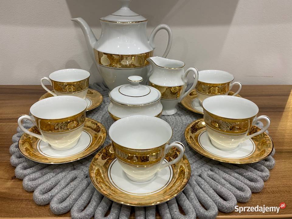Porcelana Wawel serwis kawowy Łomża