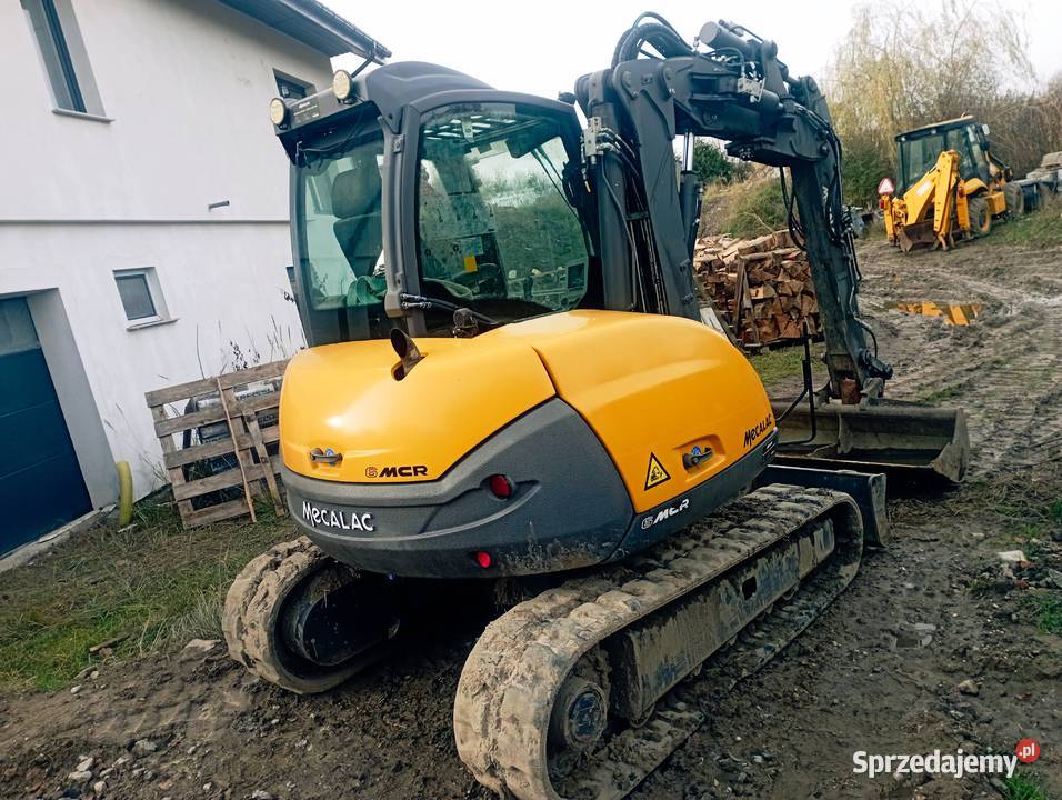 Koparka mecalac 6mcr 1 mtg nowa Zbrosławice