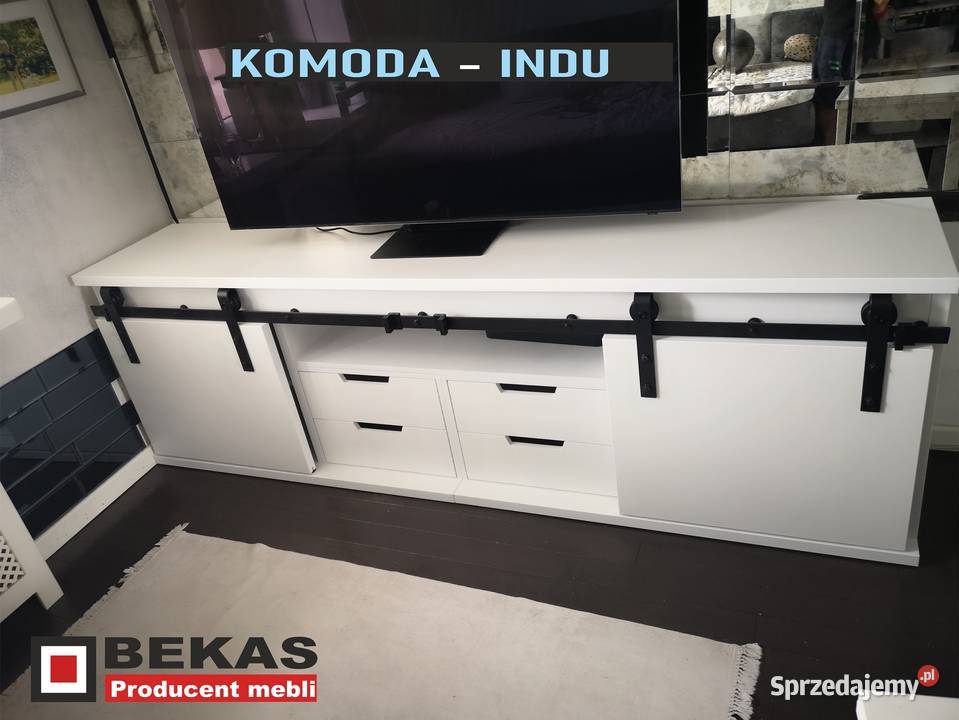 Industrialna Komoda 200 INDU z Suwanymi Frontami Komody podkarpackie