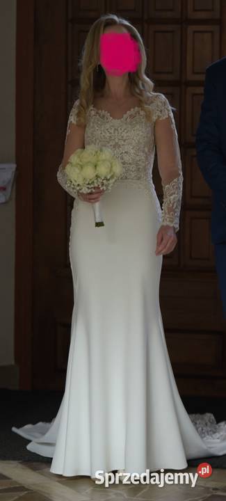 Suknia ślubna rybka Rozmiar 36(S) Damska Stary Sącz