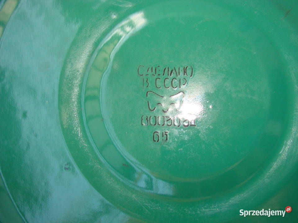 emaliowany gar CCCP pomorskie Pruszcz Gdański