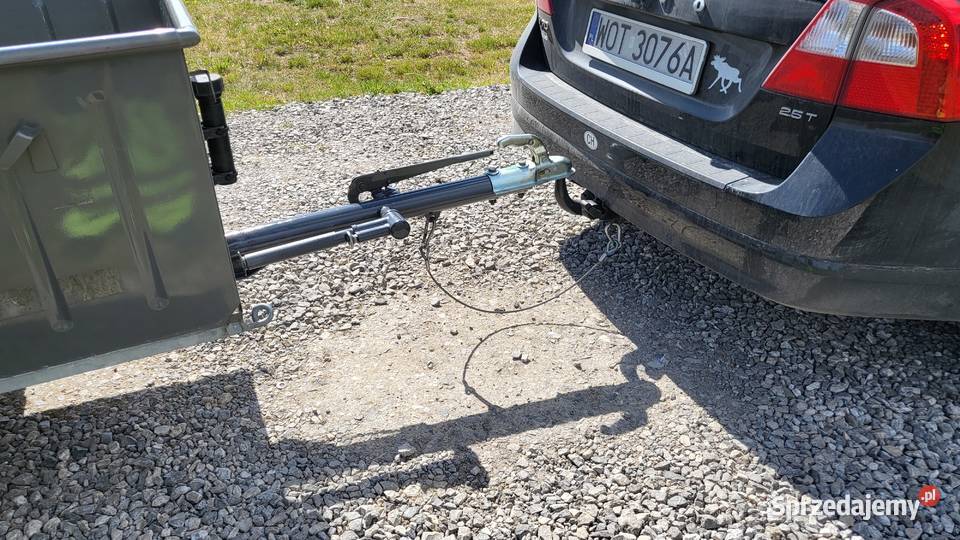 przyczepa samochodowa 750 Solidna do traktorka Humbaur Góra Kalwaria