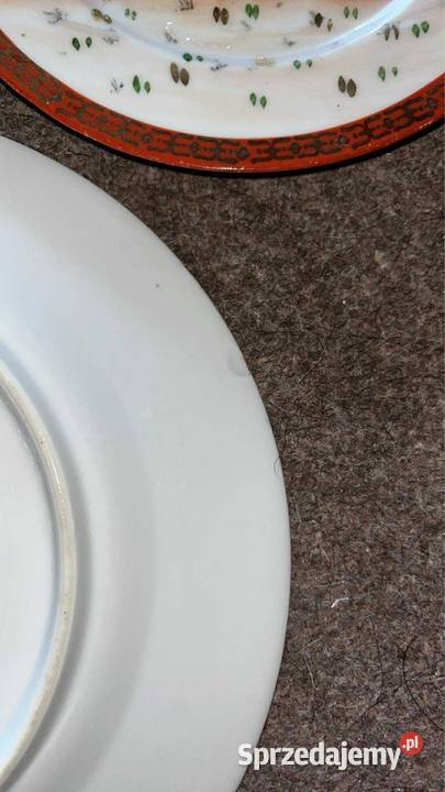 Talerz ze śląskiej przedwojennej fabryki pomorskie Gdańsk