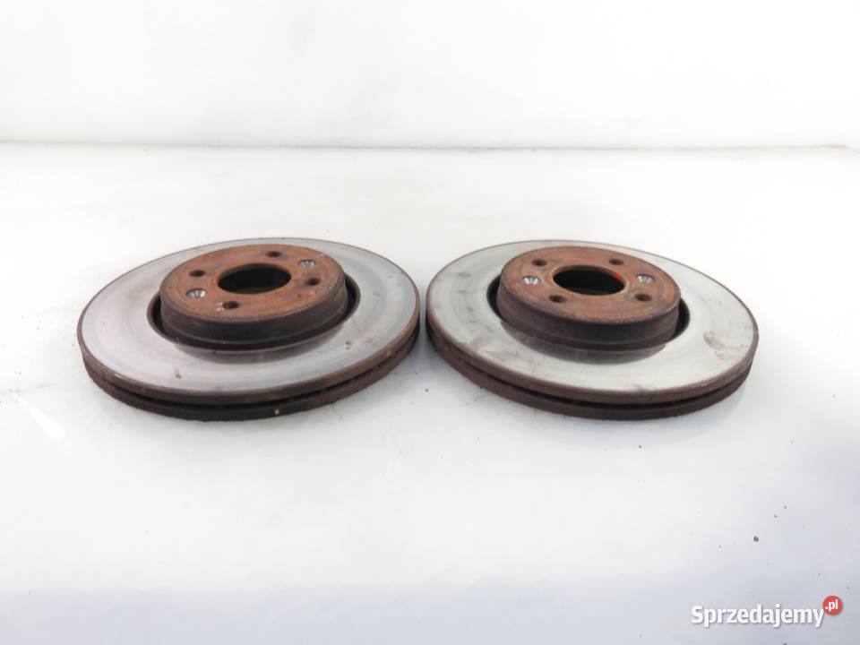 TARCZE HAMULCOWE PRZÓD RENAULT KANGOO I 19 dCi