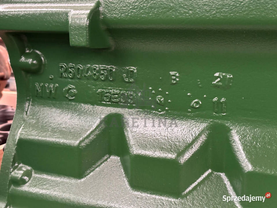 John Deere R504850 Blok Silnika wielkopolskie Jastrzębniki