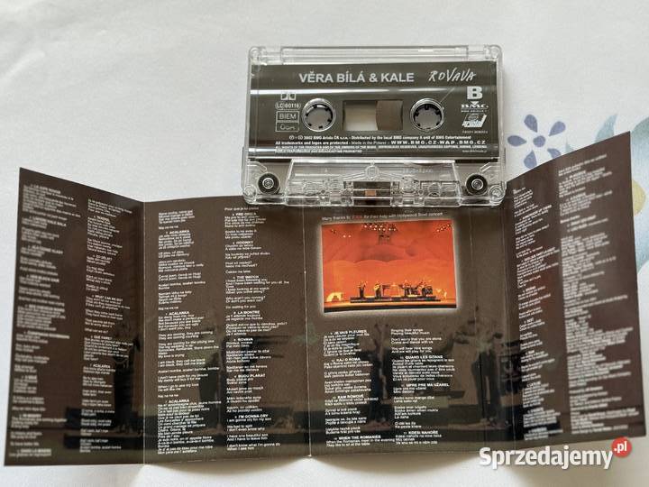 Vera BilaKaleRovava kaseta MC Płyty i kasety lubelskie sprzedam