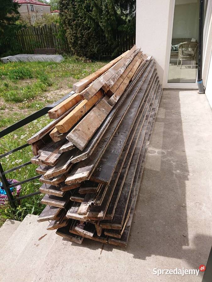 Sprzedam stare deski parkiet podłoga mazowieckie Grójec
