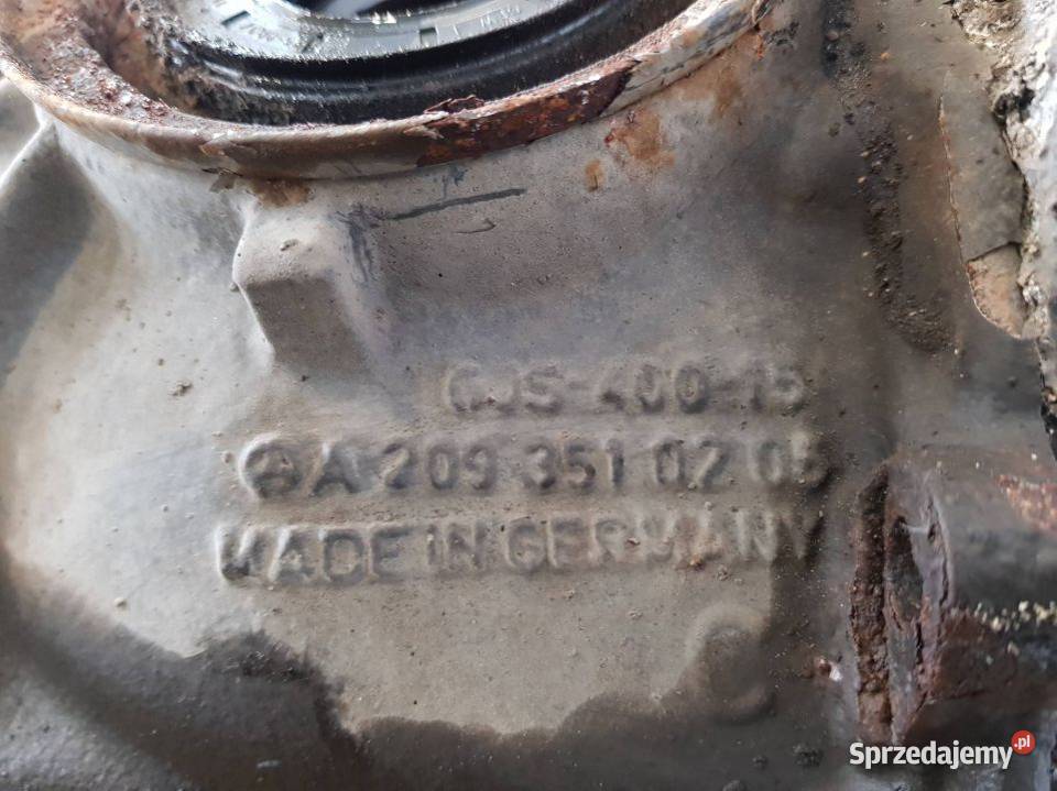 DYFERENCJAŁ TYŁ A2123502900 MERCEDES W212 22CDI