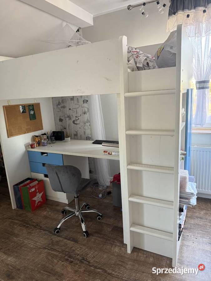 Biurko z łóżkiem Ikea Myszków