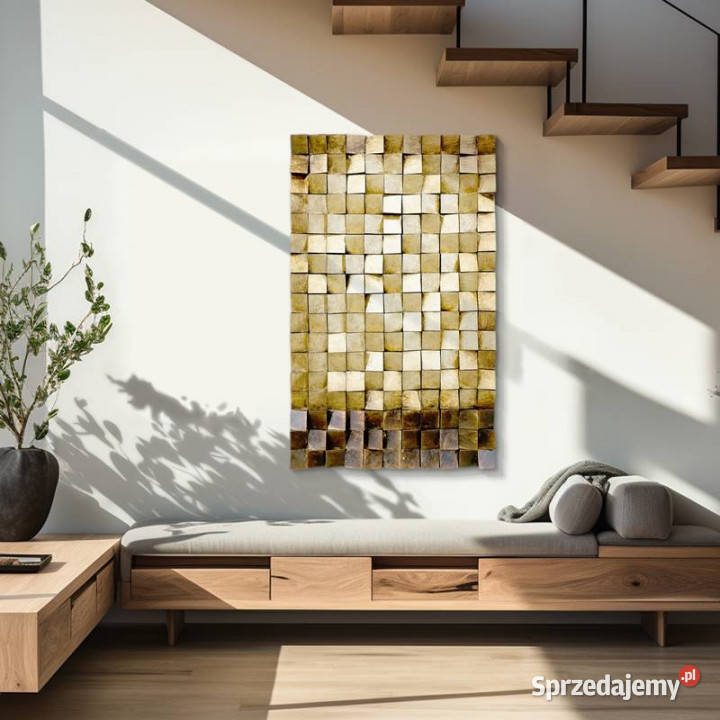 Obraz 3D LOFT MOZAIKO 1 76x118 Chmielnik
