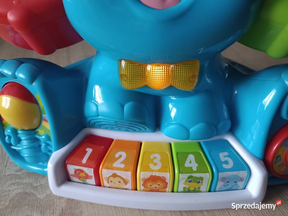 Clementoni Muzyczny Słonik interaktywny Dla niemowląt Kwidzyn