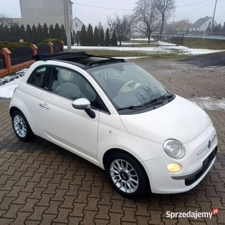 Fiat 500 C Otwierany dach Klimatyzacja I 2007 benzyna Suchorzew