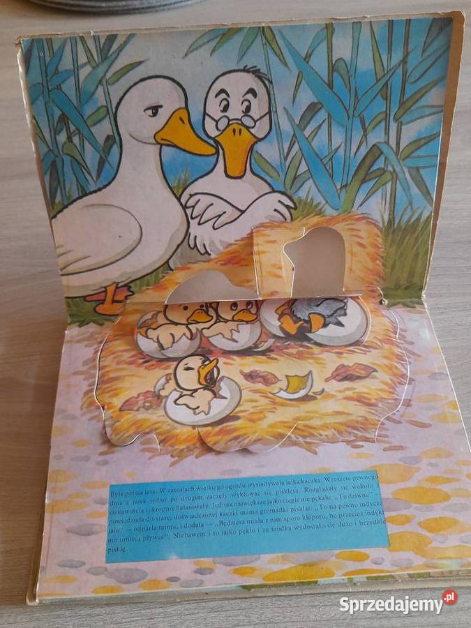 Bajka rozkładana Brzydkie Kaczątko 3D z PRL Antyki, Sztuka, Kolekcje Rudnik nad Sanem