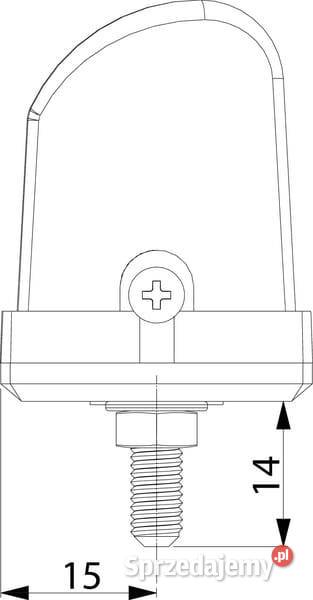 Lampa oświetlenia tablicy rejestracyjnej 5W Kamionna