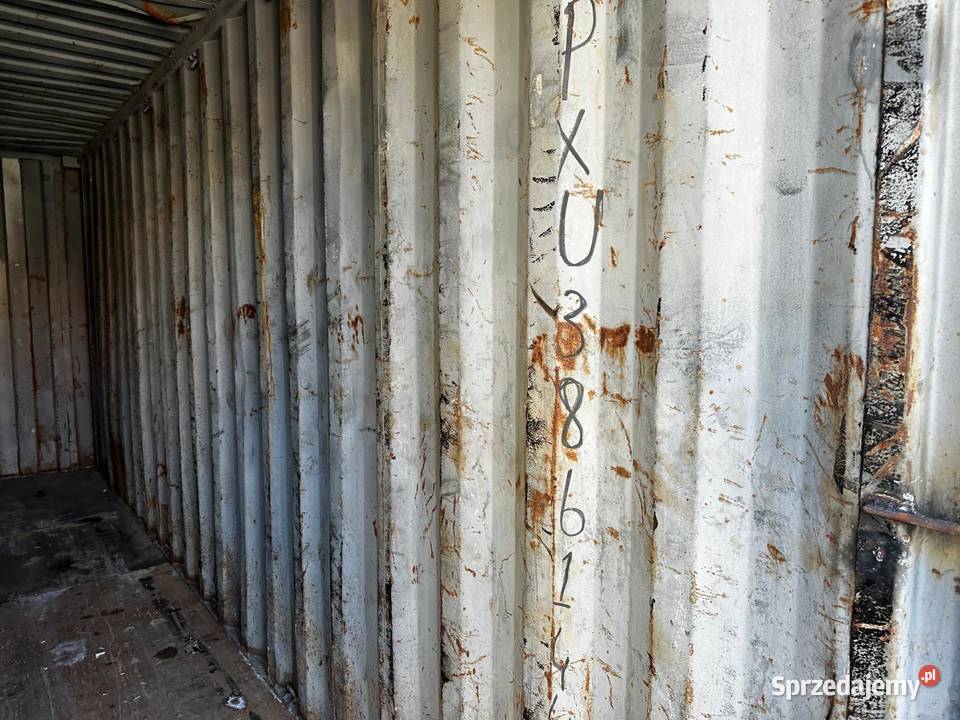 KONTENER MORSKI 20 DV MAGAZYNOWY Magazynowanie