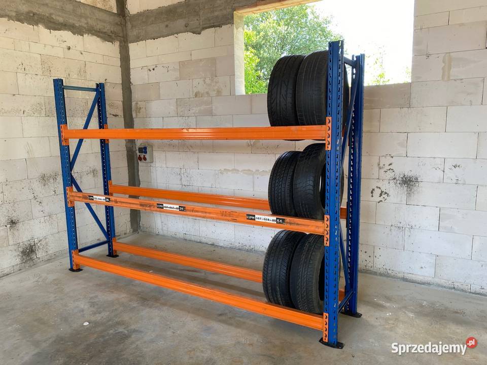Regal regaly regały magazynowe na opony hala