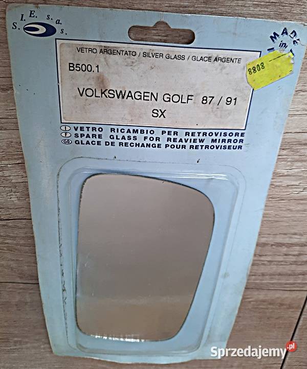 Szkło lusterko Volkswagen Golf 8791 SX Ostrów Wielkopolski