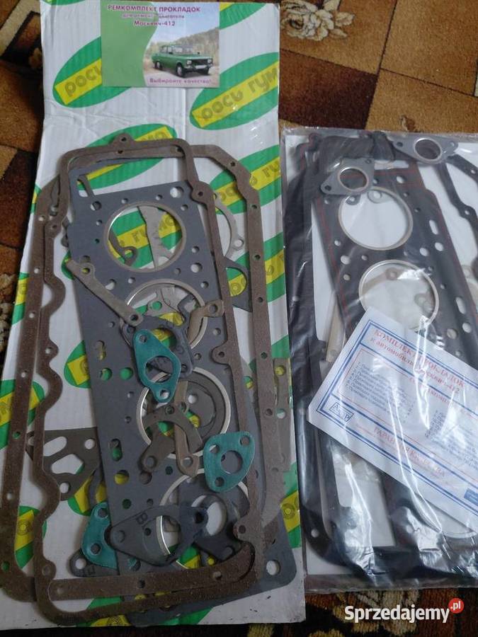 Uszczelki silnika Moskwicz 412408 Radziejów