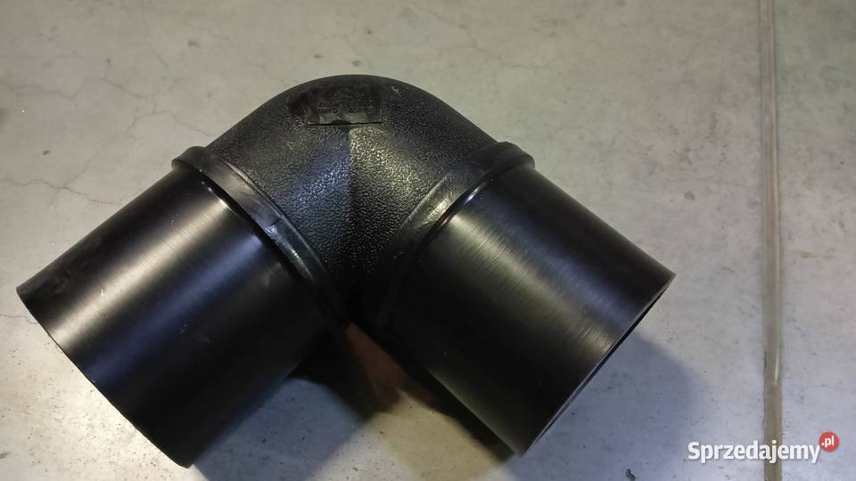 Łuk wtryskowy PEHD PE 100 DN 125 SDR 17 90 małopolskie Maniowy sprzedam