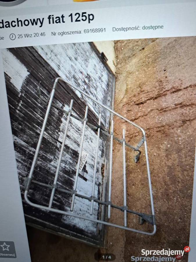Bagażnik dachowy PRL uchwyty nowe Pozostałe Leszno