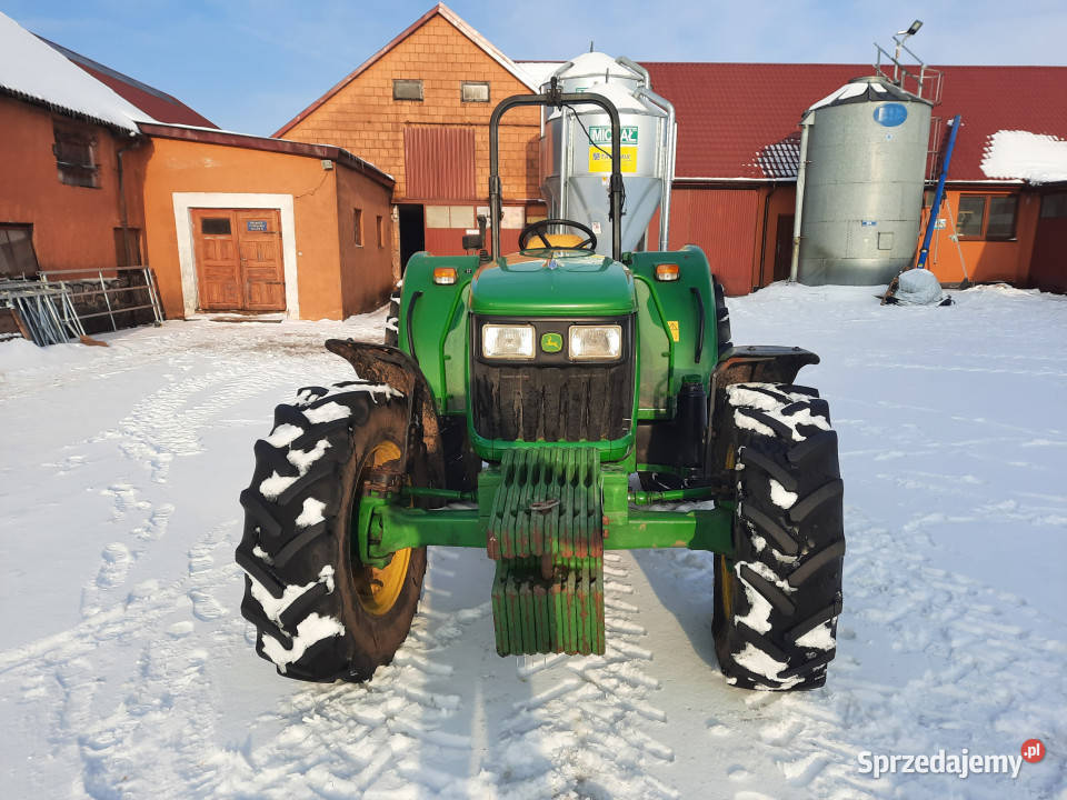 Ciągnik JOHN DEERE 5075E 4x4 1 właściciel 2011 r Radziłów-Kolonia