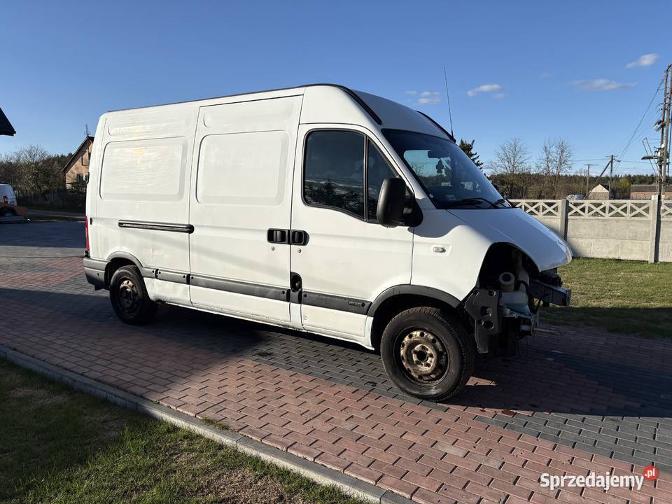 Renault master 2 25 dci uszkodzony CB radio Grajewo