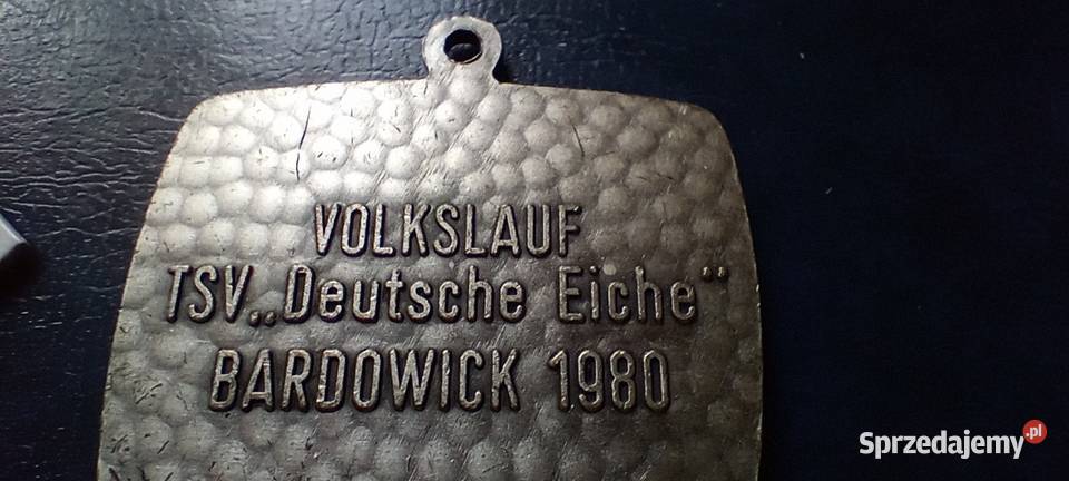 Stare monety Medal Bardowick 1980 Niemcy 191 Lesko