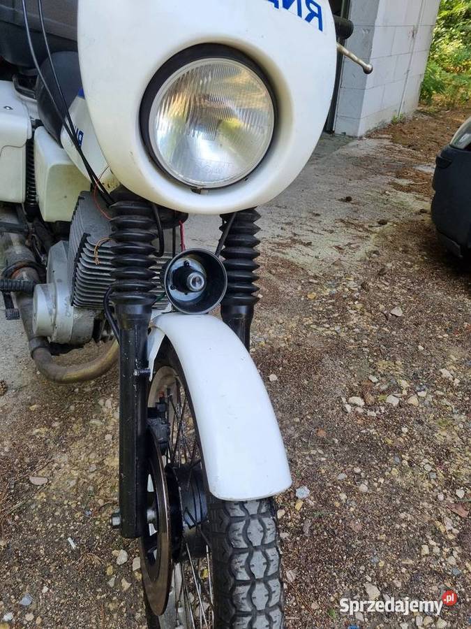 MZ ETZ 250 Policyjna zarejestrowana 250cm3 świętokrzyskie Sędziszów