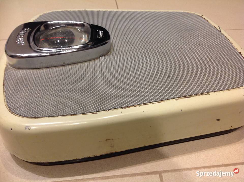 Stara Waga Łazienkowa Metalowa MERCEDES Nowa Sól