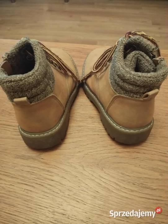 Beżowe buty zimowe Rozmiar 27 lubuskie Gorzów Wielkopolski sprzedam