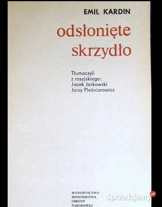 Odsłonięte skrzydło Emil Kardin Chełm