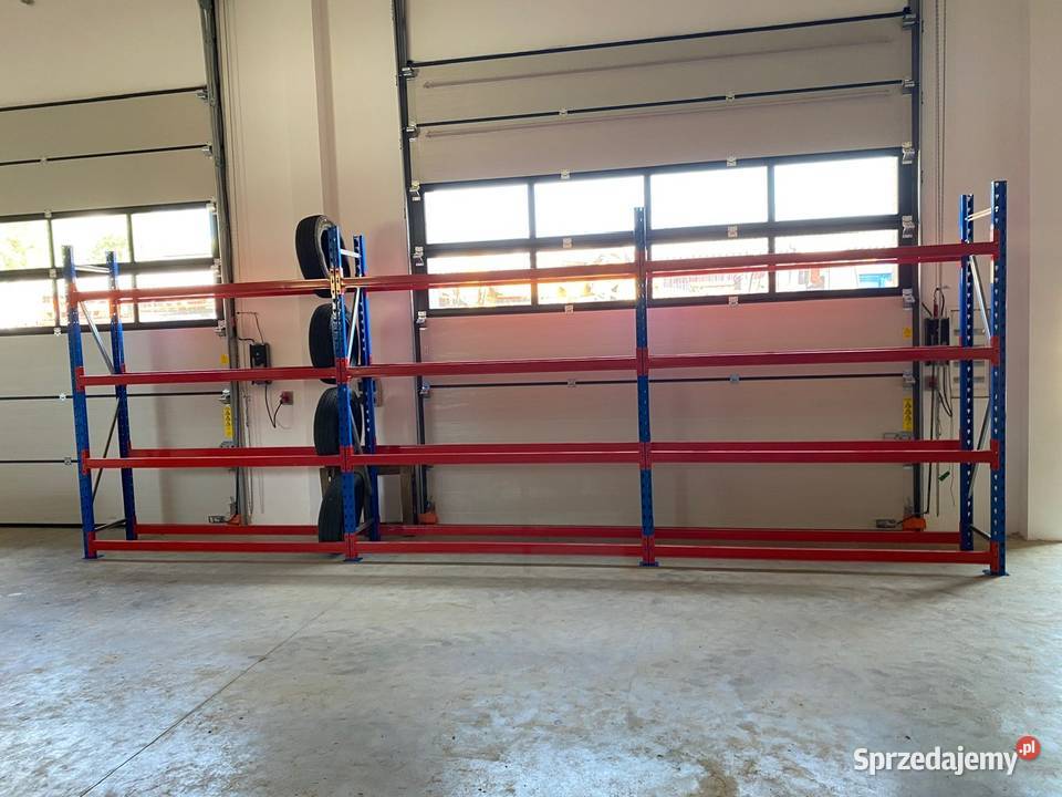 Regal regaly regały magazynowe na opony hala